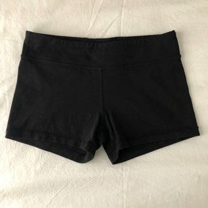 Ivivva by Lululemon black spandex shorts size 12 (about a 2 in Lululemon)